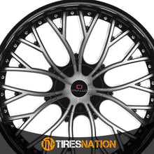 Cavallo Clv-33 Gloss Black & Machined 26X9.5 Blank 78.1 18
