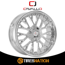 Cavallo Clv-33 Nano Chrome 20X8.5 5X112/5X114.3 74.1 35
