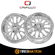 Cavallo Clv-33 Nano Chrome 22X8.5 5X114.3/5X120 74.1 38