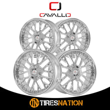 Cavallo Clv-33 Nano Chrome 20X8.5 5X108/5X114.3 74.1 35