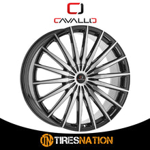 Cavallo Clv-34 Gloss Black & Machined 26X9.5 Blank 78.1 18