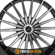 Cavallo Clv-34 Gloss Black & Machined 26X9.5 Blank 78.1 18