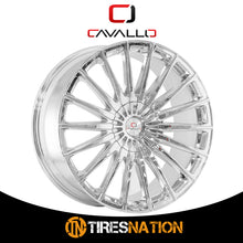 Cavallo Clv-34 Nano Chrome 22X8.5 5X112/5X114.3 74.1 38