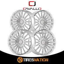 Cavallo Clv-34 Nano Chrome 22X8.5 5X112/5X114.3 74.1 38