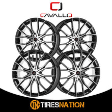 Cavallo Clv-36 Gloss Black & Machined 18X8 4X100/4X114.3 74.1 35