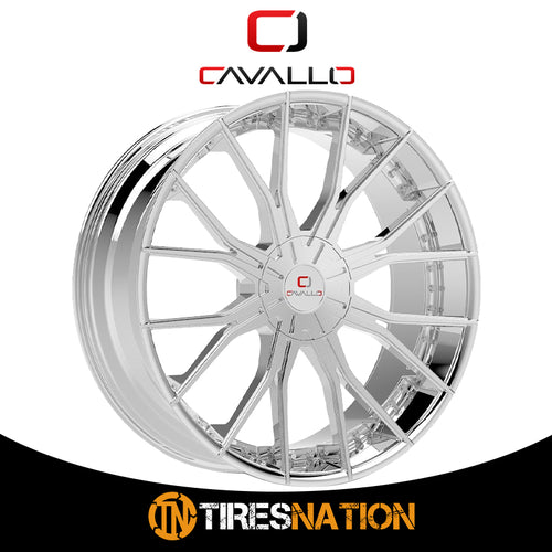 Cavallo Clv-36 Nano Chrome 24X9 5X115/5X120 78.1 18