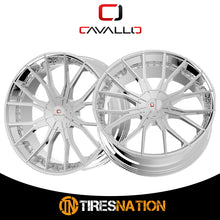 Cavallo Clv-36 Nano Chrome 20X8.5 5X112/5X114.3 74.1 35