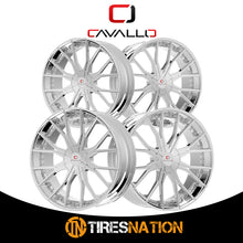 Cavallo Clv-36 Nano Chrome 20X8.5 5X112/5X114.3 74.1 35