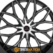 Cavallo Clv-37 Gloss Black & Machined 24X9 Blank 78.1 18