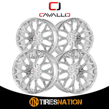 Cavallo Clv-37 Nano Chrome 22X9.5 5X115/5X120 74.1 15