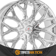 Cavallo Clv-37 Nano Chrome 22X9.5 5X115/5X120 74.1 15