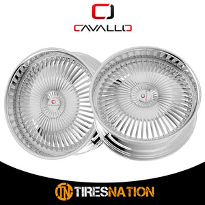 Cavallo Clv-41 Nano Chrome 22X9.5 5X115/5X120 74.1 15