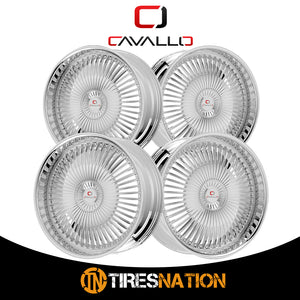 Cavallo Clv-41 Nano Chrome 22X9.5 5X115/5X120 74.1 15