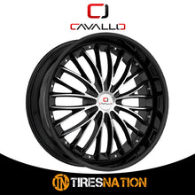Cavallo Clv-42 Gloss Black & Machined 18X8 4X100/4X114.3 74.1 35