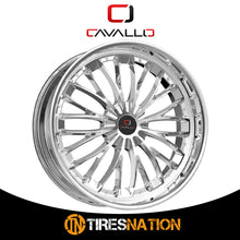 Cavallo Clv-42 Nano Chrome 22X9.5 Blank 78.1 18