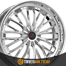 Cavallo Clv-42 Nano Chrome 22X9.5 6X135/6X139.7 108 25
