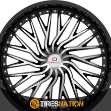 Cavallo Clv-43 Gloss Black & Machined 22X9.5 Blank 78.1 15