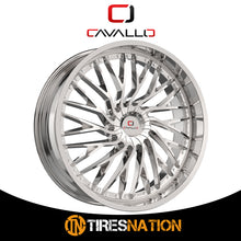 Cavallo Clv-43 Nano Chrome 22X8.5 5X114.3/5X120 74.1 38