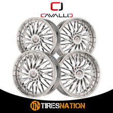 Cavallo Clv-43 Nano Chrome 22X8.5 5X112/5X114.3 74.1 38