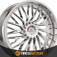 Cavallo Clv-43 Nano Chrome 22X8.5 5X114.3/5X120 74.1 38