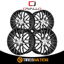 Cavallo Clv-45 Gloss Black & Machined 26X9.5 Blank 78.1 18