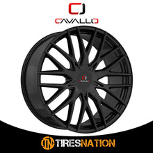 Cavallo Clv-45 Gloss Black 18X8 4X100/4X114.3 74.1 35