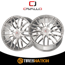 Cavallo Clv-45 Nano Chrome 22X9.5 Blank 78.1 15