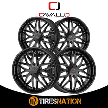 Cavallo Clv-46 Gloss Black 18X8 4X100/4X114.3 74.1 35