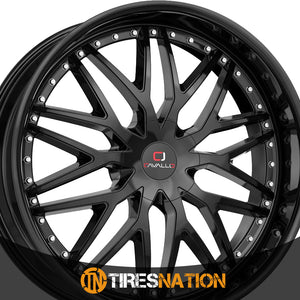 Cavallo Clv-46 Gloss Black 18X8 4X100/4X114.3 74.1 35