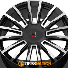 Cavallo Clv-47 Gloss Black & Machined 24X9 5X115/5X120 78.1 18