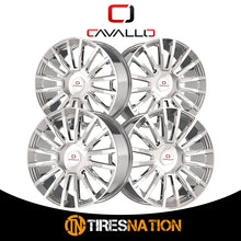 Cavallo Clv-47 Nano Chrome 22X9.5 Blank 78.1 15