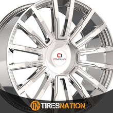 Cavallo Clv-47 Nano Chrome 22X9.5 Blank 78.1 15