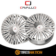 Cavallo Clv-48 Nano Chrome 22X8.5 5X114.3/5X120 74.1 38