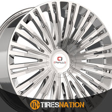 Cavallo Clv-48 Nano Chrome 22X9.5 Blank 78.1 15