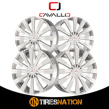 Cavallo Clv-49 Nano Chrome 22X9.5 Blank 78.1 15