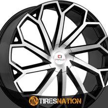 Cavallo Clv-51 Gloss Black & Machined 18X8 4X100/4X114.3 74.1 35