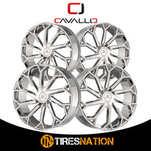 Cavallo Clv-51 Nano Chrome 22X9.5 Blank 78.1 15