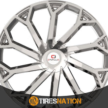 Cavallo Clv-51 Nano Chrome 22X9.5 Blank 78.1 15