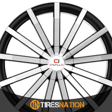 Cavallo Clv-52 Gloss Black & Machined 18X8 4X100/4X114.3 74.1 35