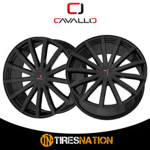 Cavallo Clv-52 Gloss Black 18X8 4X100/4X114.3 74.1 35