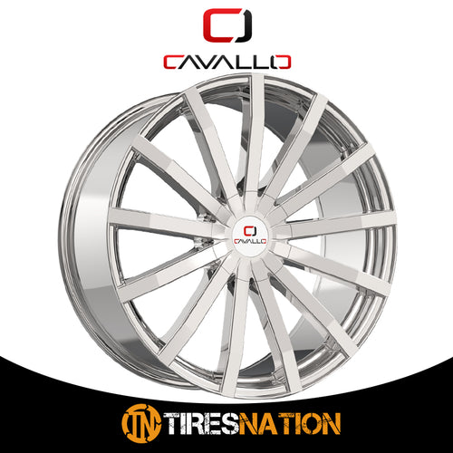 Cavallo Clv-52 Nano Chrome 18X8 5X100/5X114.3 74.1 35