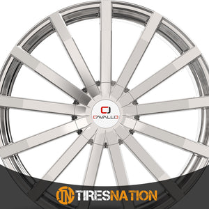 Cavallo Clv-52 Nano Chrome 18X8 4X100/4X114.3 74.1 35
