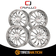Cavallo Clv-53 Nano Chrome 22X9.5 6X135/6X139.7 108 25