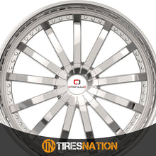 Cavallo Clv-53 Nano Chrome 22X9.5 Blank 78.1 15