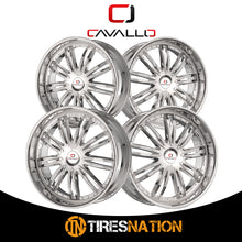 Cavallo Clv-54 Nano Chrome 22X9.5 Blank 78.1 15