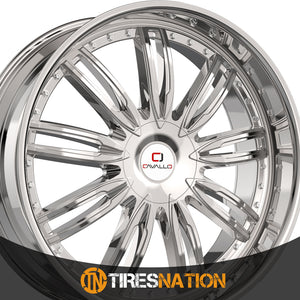 Cavallo Clv-54 Nano Chrome 22X9.5 Blank 78.1 15