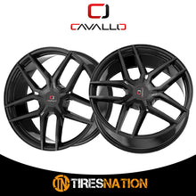 Cavallo Clv-55 Gloss Black 18X8 4X100/4X114.3 74.1 35