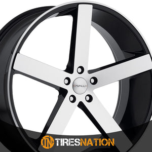 Cavallo Clv-5 Gloss Black & Machined 22X9 Blank 74.1 35