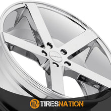 Cavallo Clv-5 Nano Chrome 24X9 5X115 74.1 15