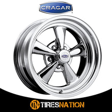 Cragar 61C S/S 15X8 5X4.75 90.91 -06